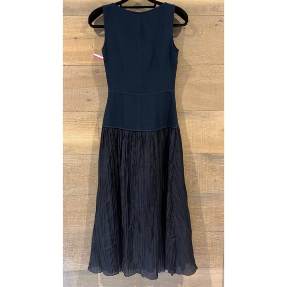 REFORMATION Cyra Drop Waist midnight navy Maxi Dress SIZE 2 NWOT - Picture 8 of 13